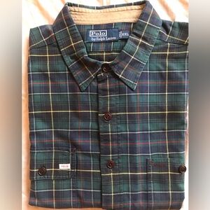 Polo Ralph Lauren Key West Plaid Button-Down Oxford Work Shirt